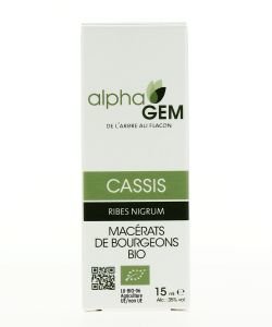 Cassis (ribes nigrum) bourgeon BIO, 15 ml